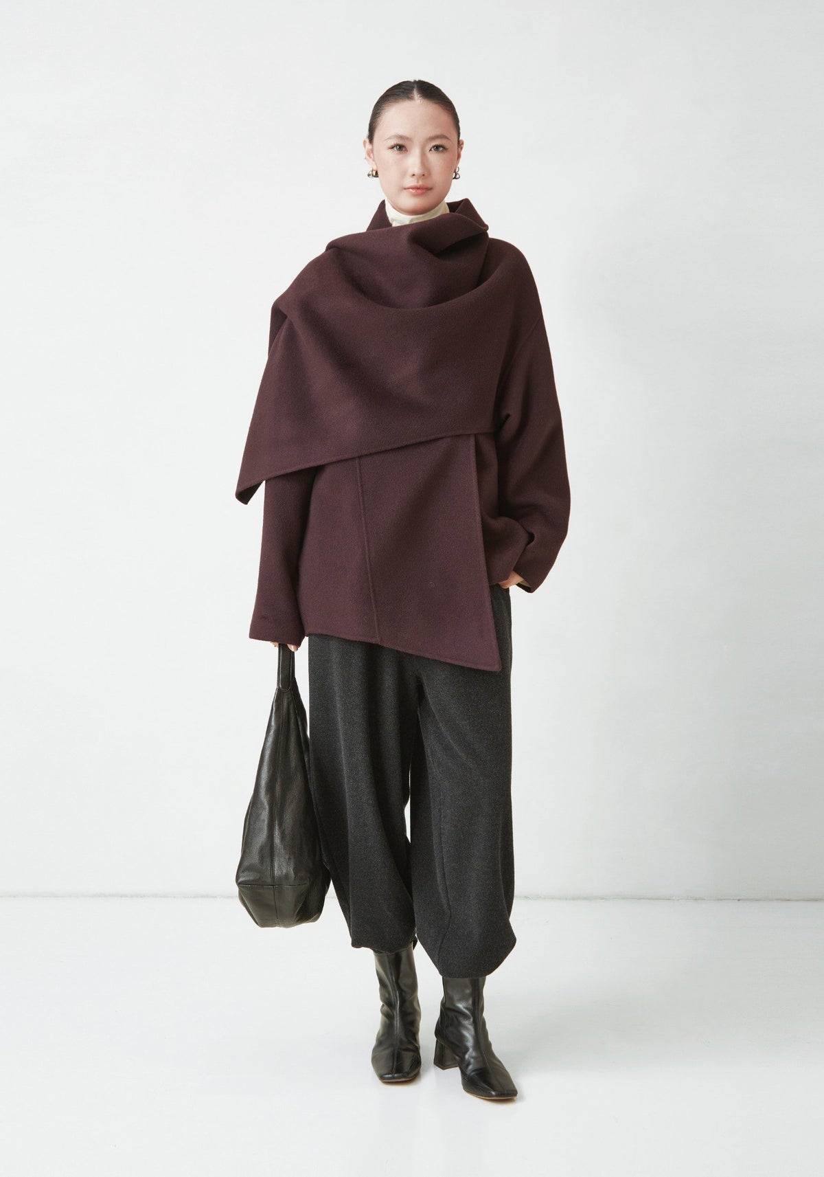 Burgundy jacket